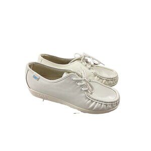 SAS Siesta White Women Comfort Shoes sz 7.5